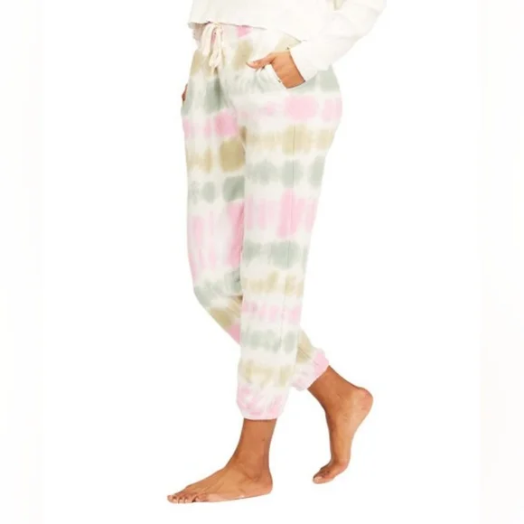 BILLABONG pastel tie-dye joggers. SMALL (4/6) - Picture 8 of 11